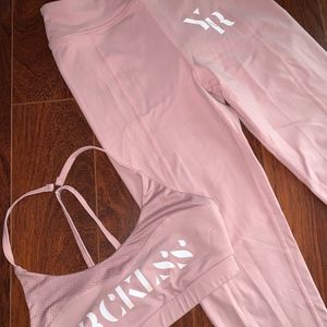 PINK WORKOUT TWO PIECE FROM YOUNG AND RECKLESS